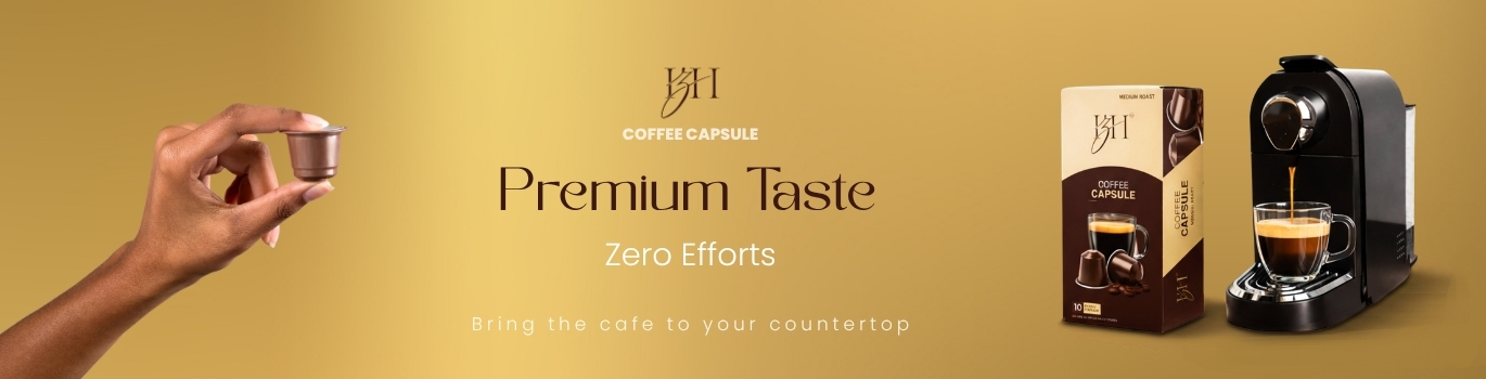 IZH Coffee Capsule — premium taste, zero effort